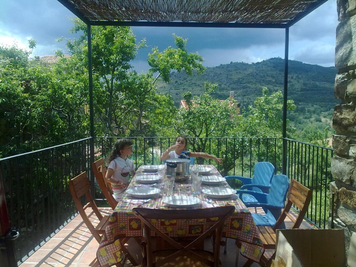 Vila El Huerto De Leon Pradena del Rincon Exteriér fotografie